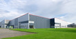Leinwandbild Motiv large industrial warehouse