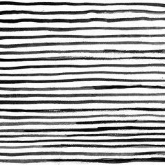 Black ink abstract  stripes background. Hand drawn lines. Ink