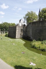 Wall Mural - Château des ducs de Bretagne à Nantes 