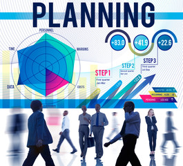 Poster - Business Planning Data Analysis Strategy Concept
