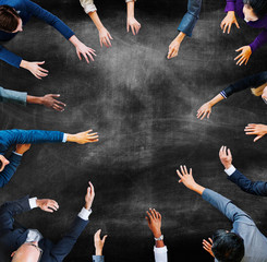 Sticker - Business People Meeting Working Team Teamwork Concept
