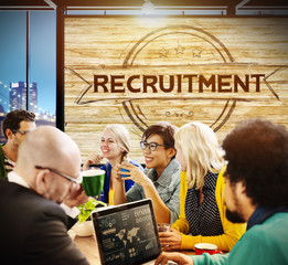 Sticker - Recruitment Hiring Skills Job Occupation Concept