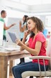 © WavebreakmediaMicro - Businesswoman using a digital tablet in office