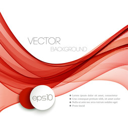 smooth wave stream line abstract header layout. vector