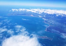Tasmania Skyview From The Plane