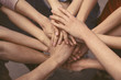 © Africa Studio - United hands close-up