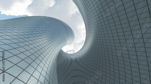 Contemporary Architecture Canvas Print