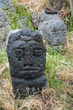 Lava stone sculptures