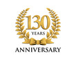 anniversary logo ribbon wreath 130