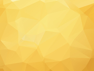 Wall Mural - gold vector background triangular