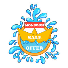 Canvas Print - Monsoon sale offer