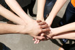 © Africa Studio - United hands outdoors