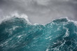 canvas print picture - sea wave