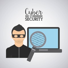 Wall Mural - cyber security