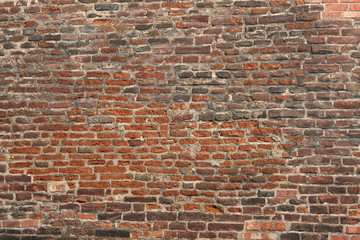 Old brick wall. Background texture