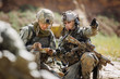 © kaninstudio - rangers during the military operation