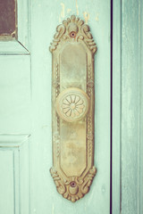 Wall Mural - Vintage door knob