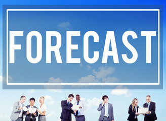 Canvas Print - Forecast Prediction Precision Probability Future Concept