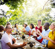 © Rawpixel.com - Friends Friendship Outdoor Dining People Concept
