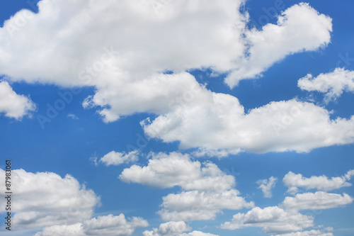 Nowoczesny obraz na płótnie Himmel und Wolken