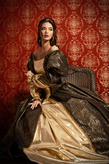 Wall Mural - historical dress