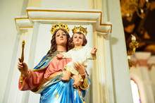 Blessed Virgin Mary With Baby Jesus 