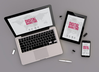 Sticker - responsive design digital marketing zenith view