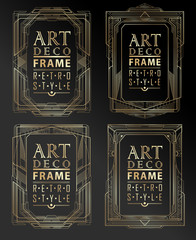 Wall Mural - art deco geometric