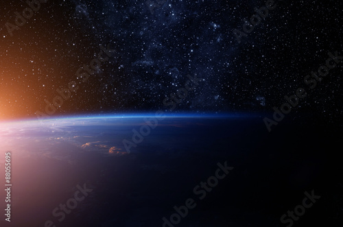 Vászonkép  Earth. Elements of this image furnished by NASA