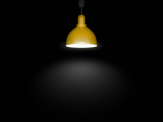 yellow lamp