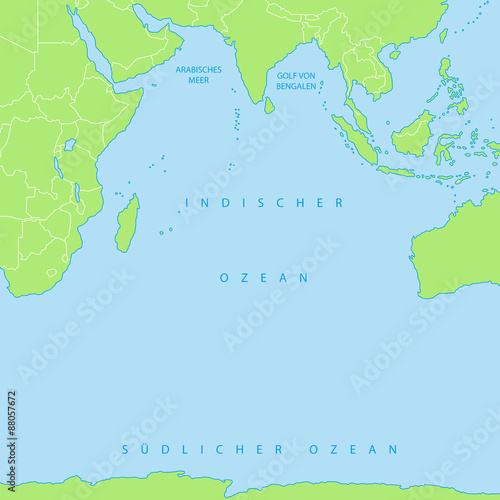 Indischer Ozean - Karte in Grün – Stock-Vektorgrafik | Adobe Stock Indischer Ozean - Karte in Grün – Stock-Vektorgrafik | Adobe Stock
