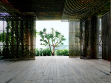 Bamboo Wall Space Room