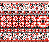 Ukrainian floral ornament