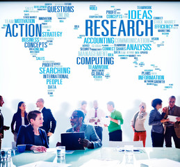 Poster - Research Data Facts Information Solutions Exploration Concept