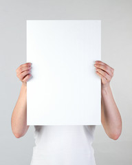 Blank poster