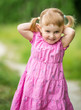 © tan4ikk - Cute little girl on the meadow