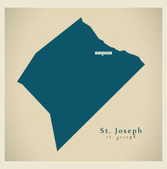 Modern Map - St. Joseph BB