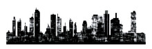 Panorama Picture Of City Skyline