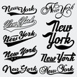 New York typography