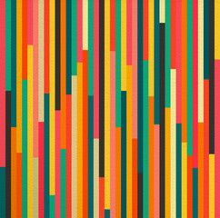 Wall Mural - abstract color vintage retro seamless pattern background