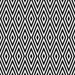 Wall Mural - geometric abstract retro seamless pattern background