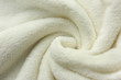 White Soft Fleece Blanket Swirl Background