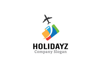 holidayz logo template