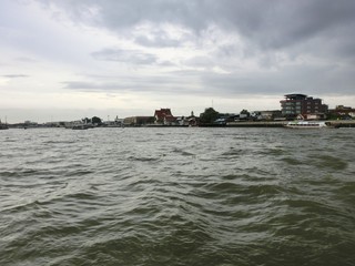 The Chao Phraya river