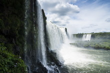 Foz De Iguazu (Iguacu Falls), The Largest Waterfalls In The World, Iguacu National Park, Brazil 