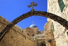 Ethiopian Monastery And Church Of The Holy Sepulchre, Old City, Jerusalem, Israel