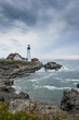 © robertharding - Portland Head Light, historic lighthouse in Cape Elizabeth, Maine, New England