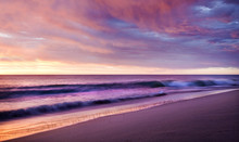 Quinns Rocks Beach Sunset With Stormy Skies, Western Australia, Australia, Pacific