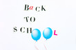 © manuta - Back to School Letters cut out from the Magazine