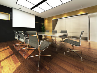 Wall Mural - Office meeting room
